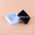 Jewelry Gift White Paper Box with Black foam